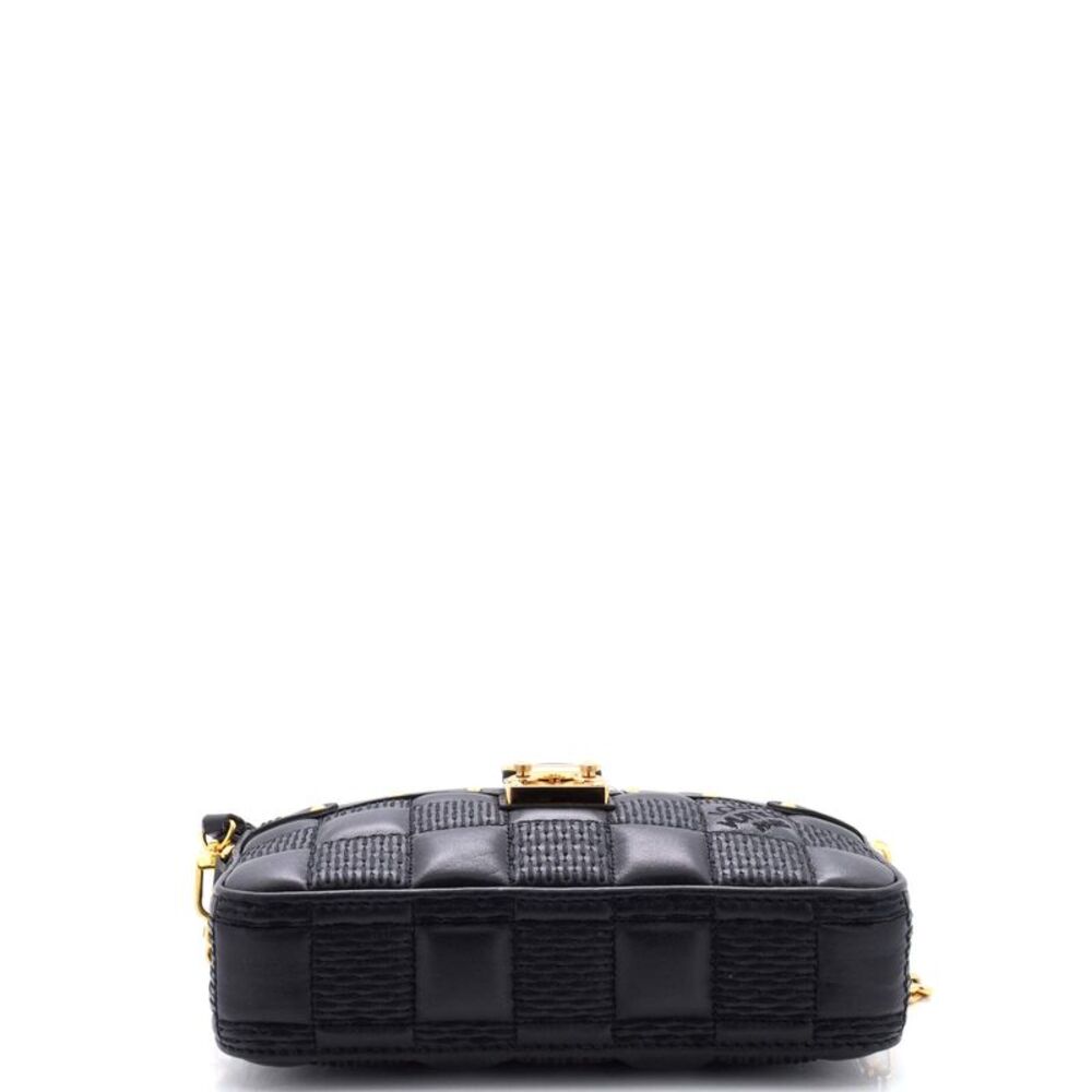 Louis Vuitton Pochette Troca Damier Quilted Lambskin MM Black - Picture 4 of 9